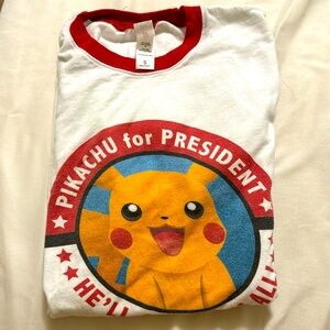 Pikachu for president size small